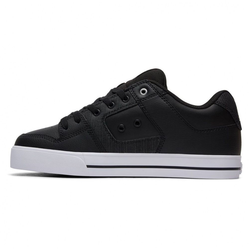 DC Shoes PURE SE M XKSK BLACK GREY - Bigfootshoes